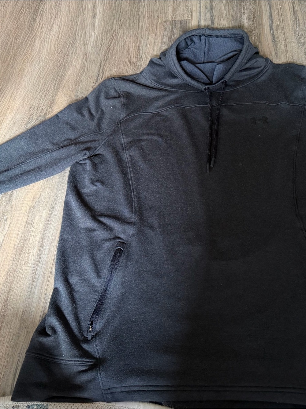 Under Armour Ladies Black Pullover Hoodie